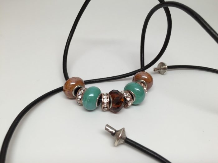 Leather Hair Tie - Handmade - Fabulous Jewels - Image 9