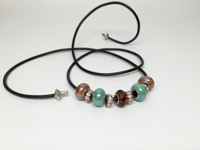 Leather Hair Tie - Handmade - Fabulous Jewels - Image 7
