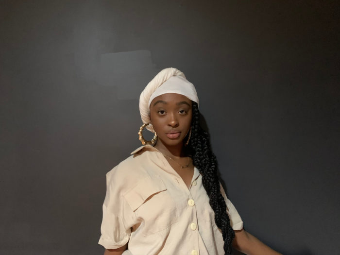 Head Wrap - Beige - Image 3