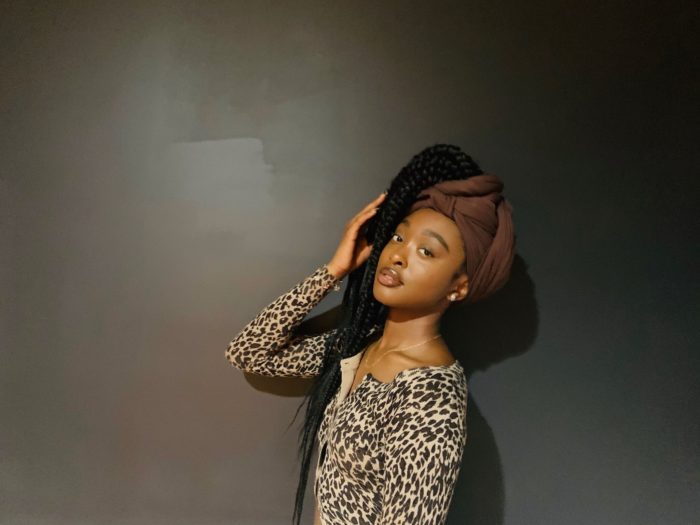 Head Wrap - Brown - Image 4