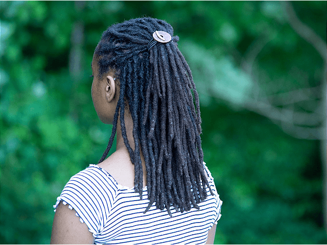 Striking Copper Blast Handmade Hair Tie