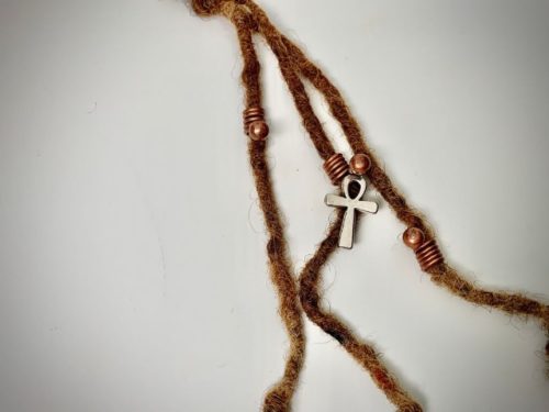 ankh loc jewelry copper set